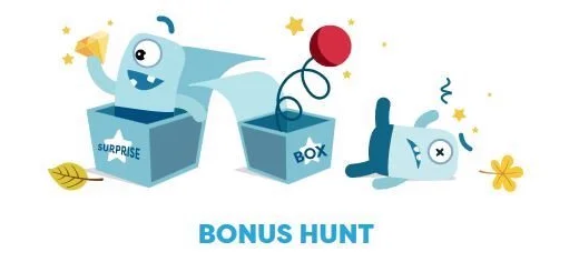 PlayFranks kampanjgrafik ”Bonus Hunt” med överraskningslådor