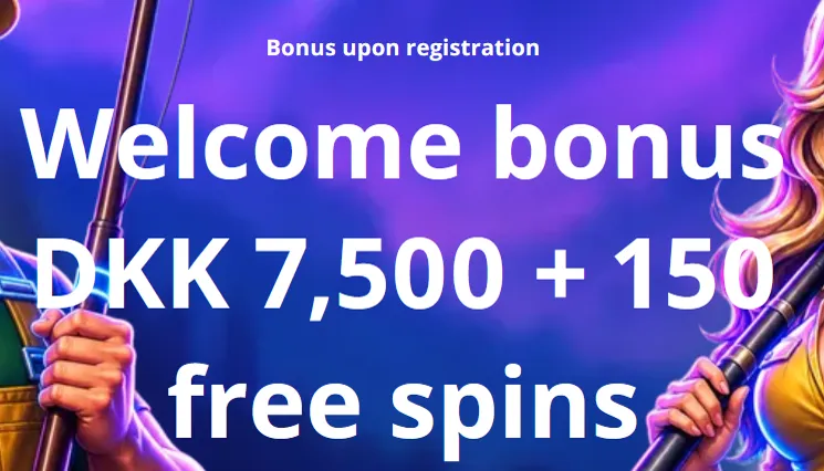 Velkomstbonus hos V.Vegas på DKK 7,500 + 150 free spins